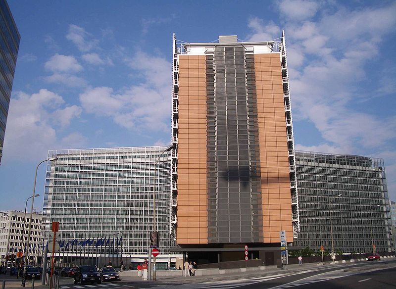 Edificio de la comision europea.