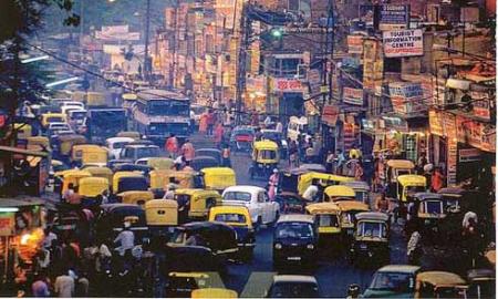 Vista general de Nueva Delhi