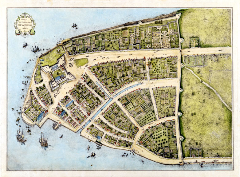 Manhattan en 1660