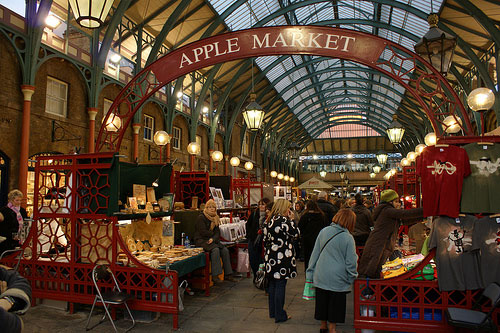 Un vista de le Covent Garden