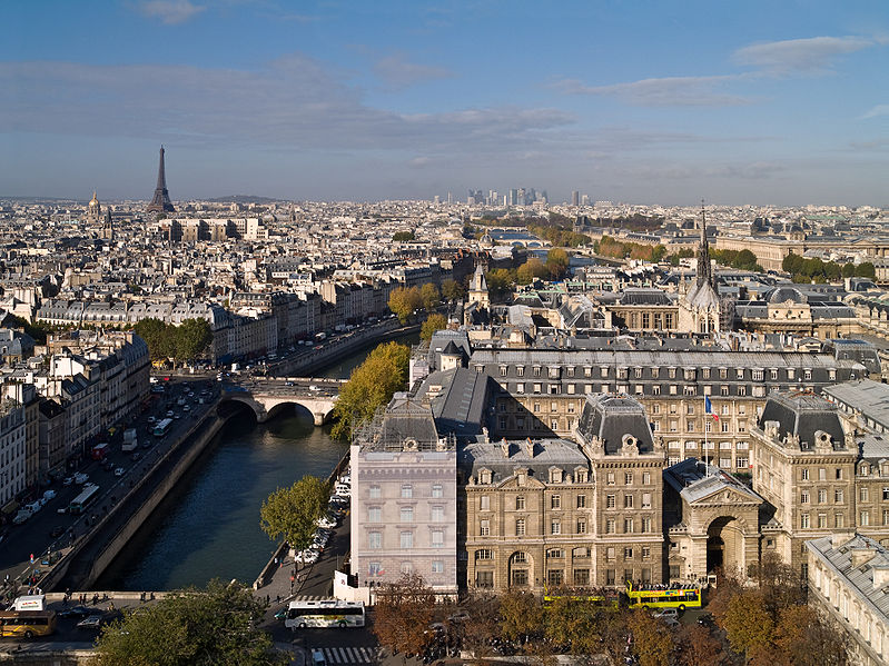 Paris desde le catedral de Notre Dame